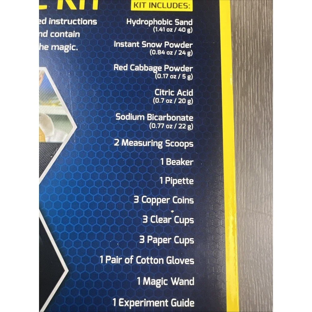 National Geographic STEM Science Magic Kit for Kids Magic 10 Easy Magic Tricks